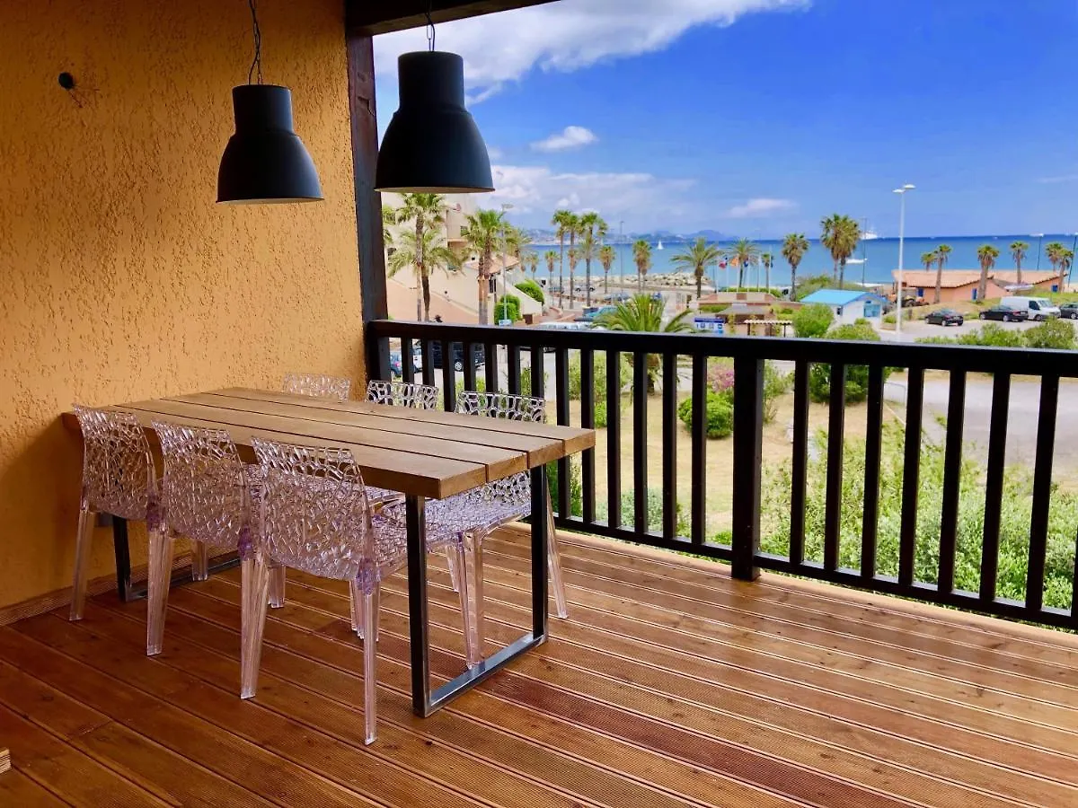 Appartement Climatise Refait A Neuf - Vue Mer Saint-Tropez - Piscine- 50M Plage 盖辛 公寓